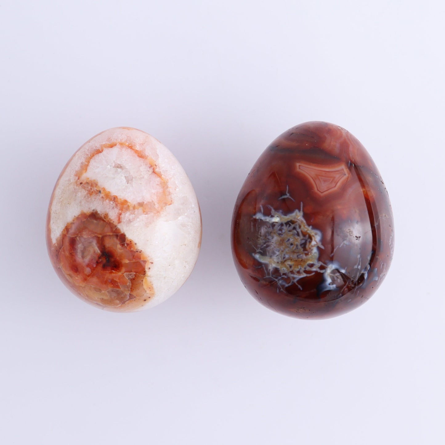 Carnelian Eggs Set of 12 - Expert Wholesale and Supplier of Wholesale Crystals & Bulk Gemstones, ["carnelian","Eggs","Madagascar"]