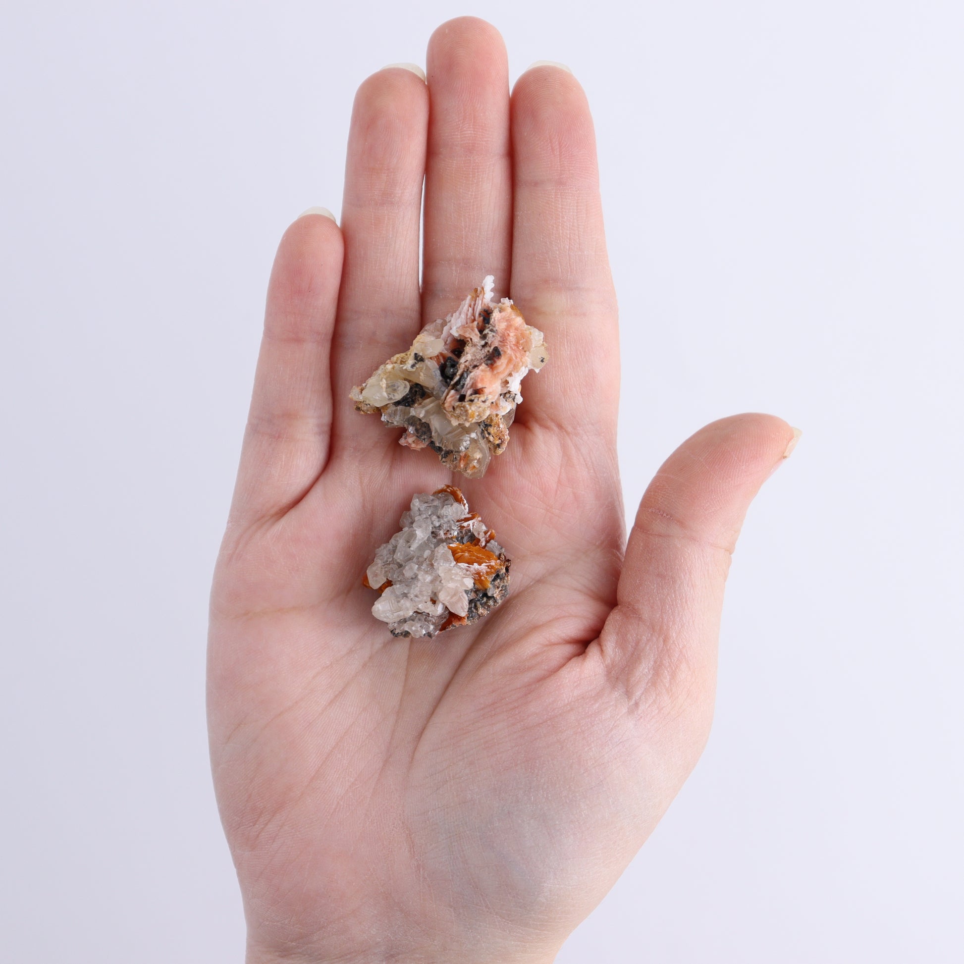 Cerussite Barite from Morocco Flat - Expert Wholesale and Supplier of Wholesale Crystals & Bulk Gemstones, ["Cerussite Barite","close_70","Flats","Morocco"]