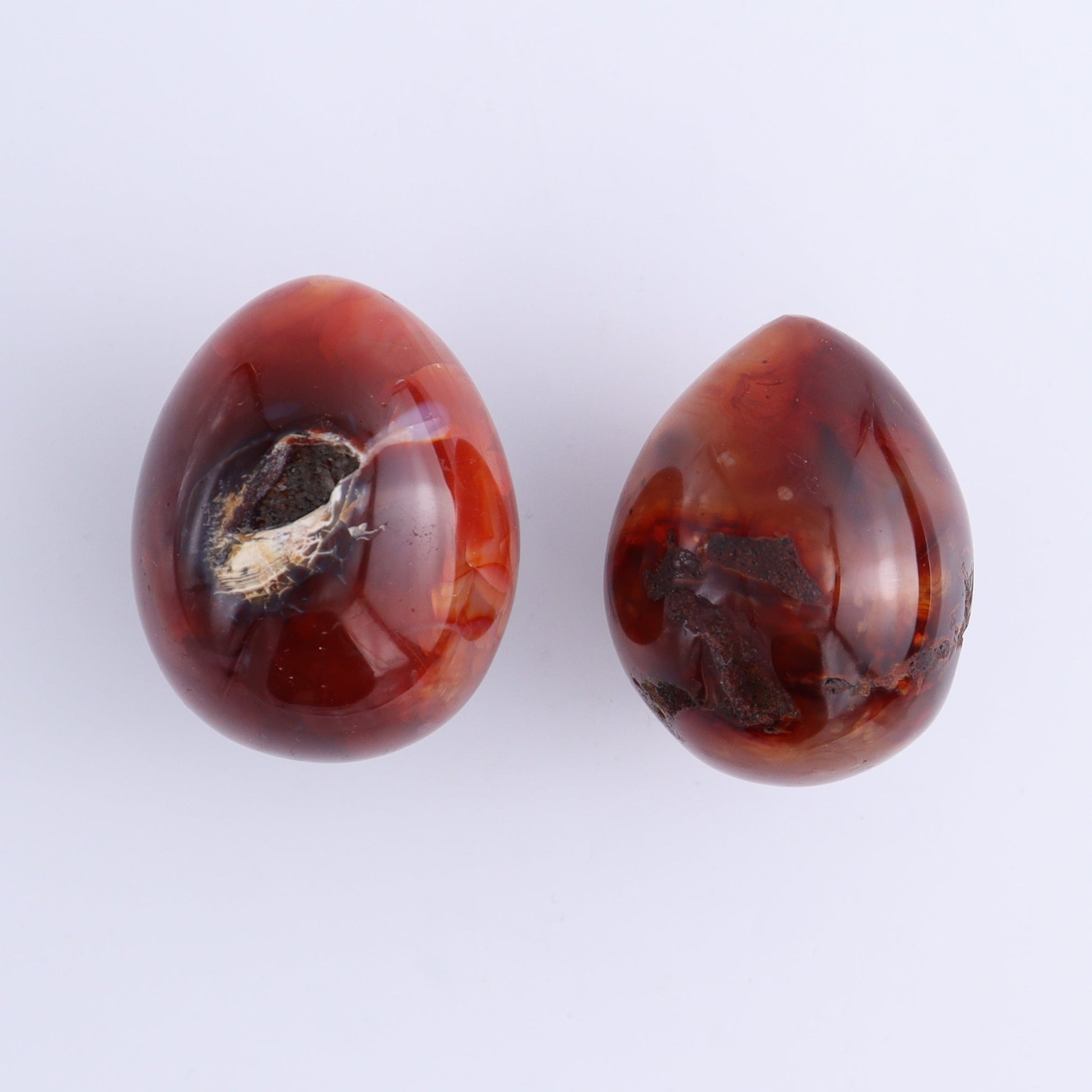 Carnelian Eggs Set of 12 - Expert Wholesale and Supplier of Wholesale Crystals & Bulk Gemstones, ["carnelian","Eggs","Madagascar"]