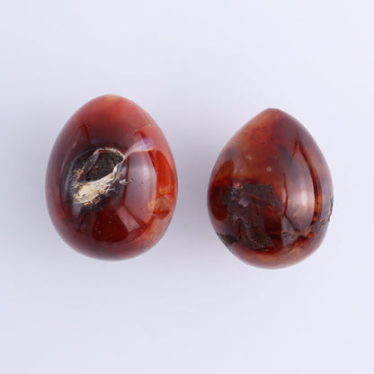Carnelian Eggs Set of 12 - Expert Wholesale and Supplier of Wholesale Crystals & Bulk Gemstones, ["carnelian","Eggs","Madagascar"]