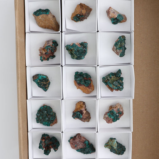 Dioptase Set of 15