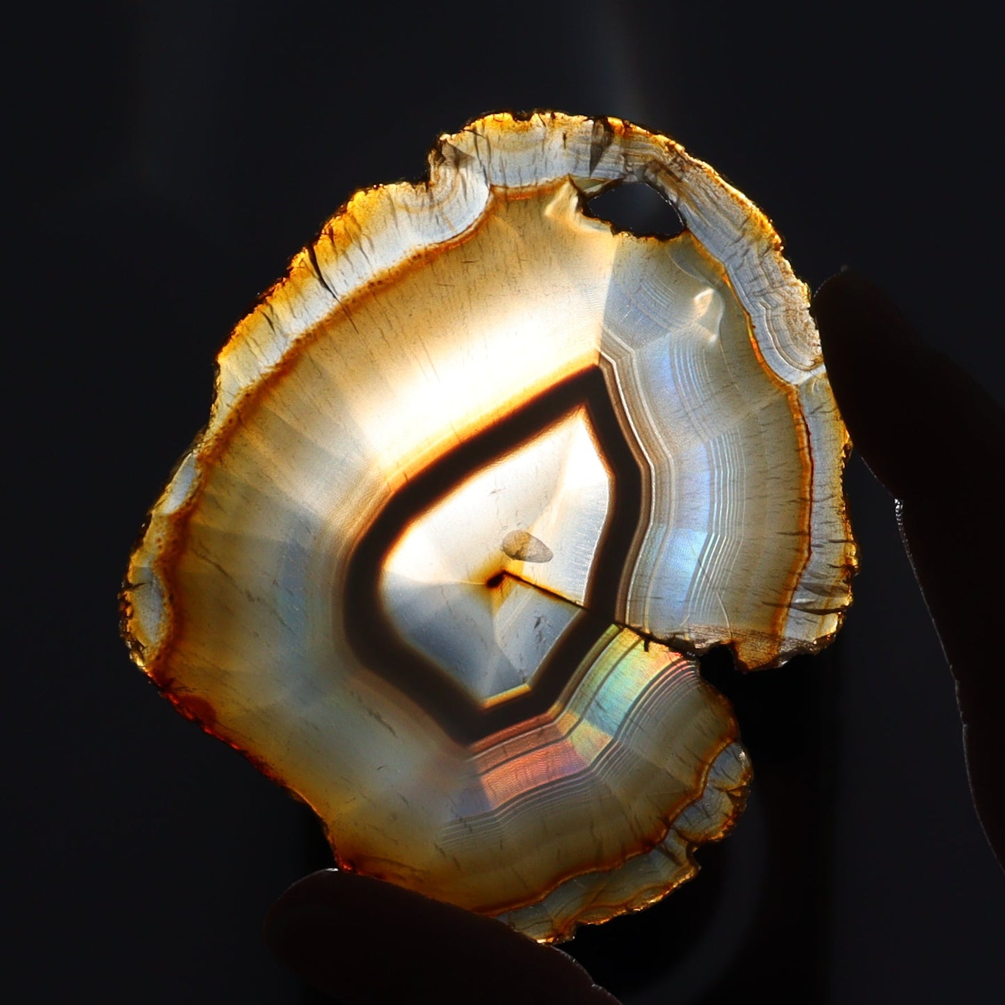 Iris Agate Slices Set of 6 - Expert Wholesale and Supplier of Wholesale Crystals & Bulk Gemstones, ["Agate","Iris Agate","Slices and Slabs"]