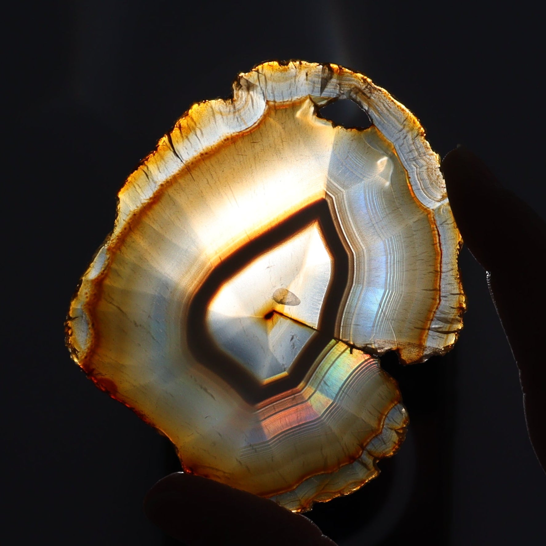 Iris Agate Slices Set of 6 - Expert Wholesale and Supplier of Wholesale Crystals & Bulk Gemstones, ["Agate","Iris Agate","Slices and Slabs"]