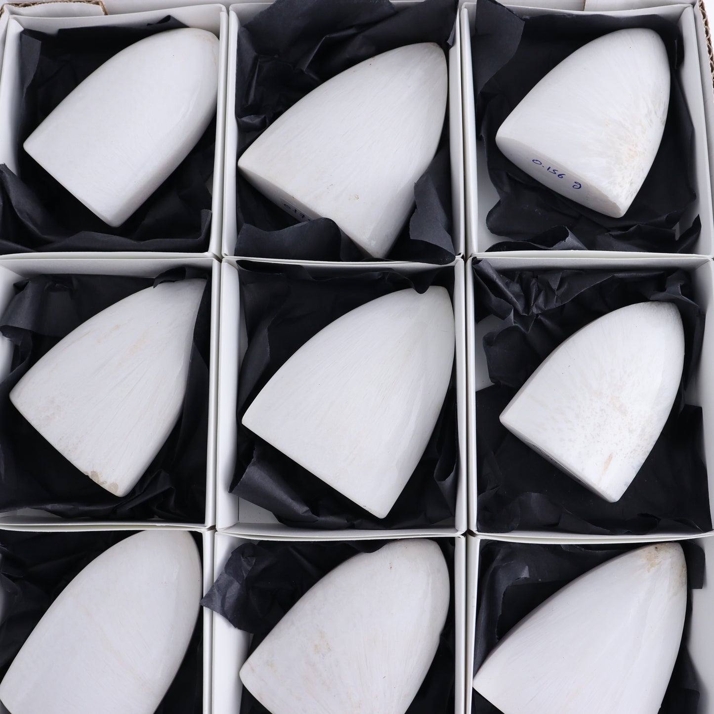 Scolecite Freeforms Flat of 12 - Expert Wholesale and Supplier of Wholesale Crystals & Bulk Gemstones, ["Freeforms","India","Scolecite"]