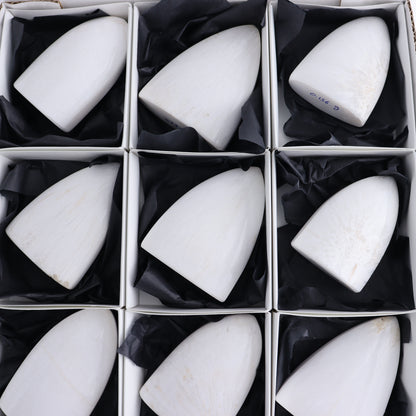 Scolecite Freeforms Flat of 12 - Expert Wholesale and Supplier of Wholesale Crystals & Bulk Gemstones, ["Freeforms","India","Scolecite"]