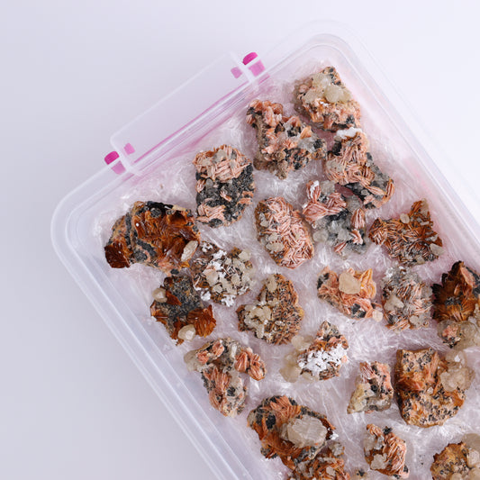 Cerussite Barite from Morocco Flat - Expert Wholesale and Supplier of Wholesale Crystals & Bulk Gemstones, ["Cerussite Barite","Flats","Morocco"]