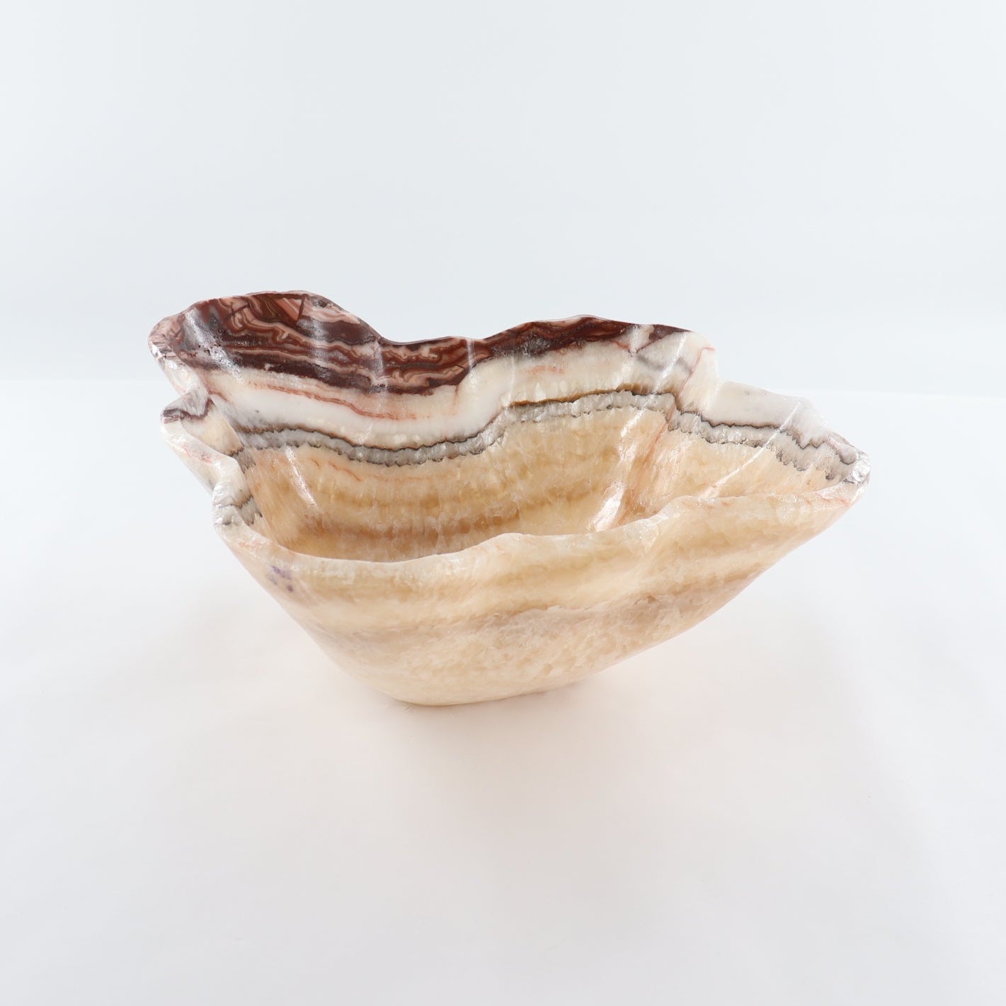 Mexican Onyx/Calcite Bowl 16"