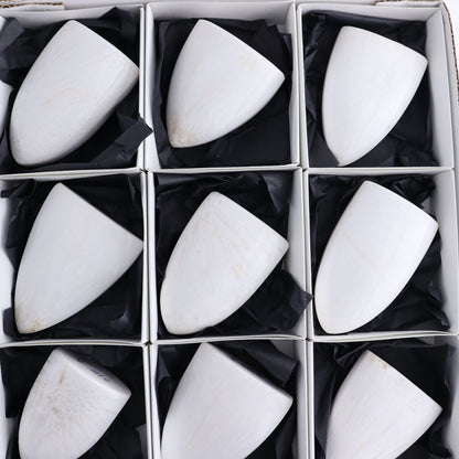 Scolecite Freeforms Flat of 12 - Expert Wholesale and Supplier of Wholesale Crystals & Bulk Gemstones, ["Freeforms","India","Scolecite"]