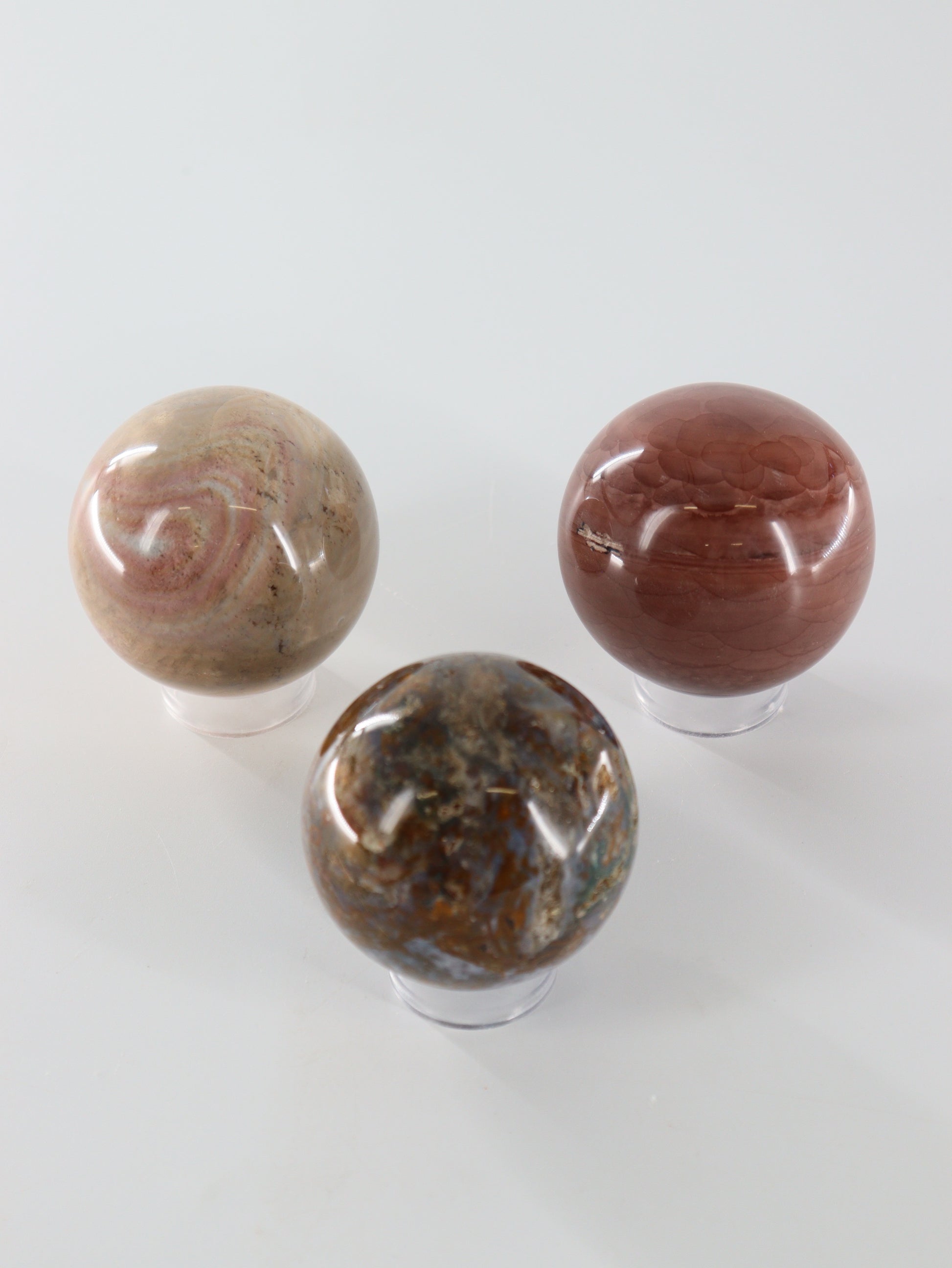 Fancy Jasper Spheres Set of 12 - Expert Wholesale and Supplier of Wholesale Crystals & Bulk Gemstones, []