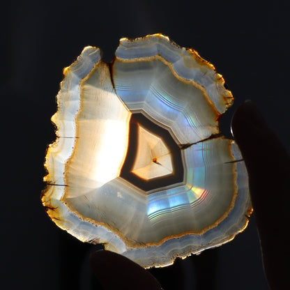Iris Agate Slices Set of 6 - Expert Wholesale and Supplier of Wholesale Crystals & Bulk Gemstones, ["Agate","Iris Agate","Slices and Slabs"]