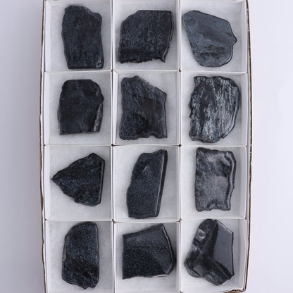 Specularite Flat of 12 - Expert Wholesale and Supplier of Wholesale Crystals & Bulk Gemstones, ["flat","Flats","Specularite","United States"]