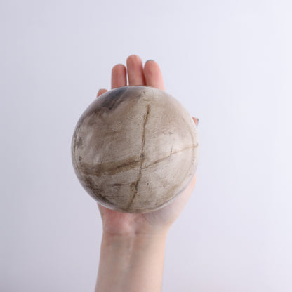Petrified Wood Spheres Set of 3 - Expert Wholesale and Supplier of Wholesale Crystals & Bulk Gemstones, ["Indonesia","Petrified Wood","Spheres"]