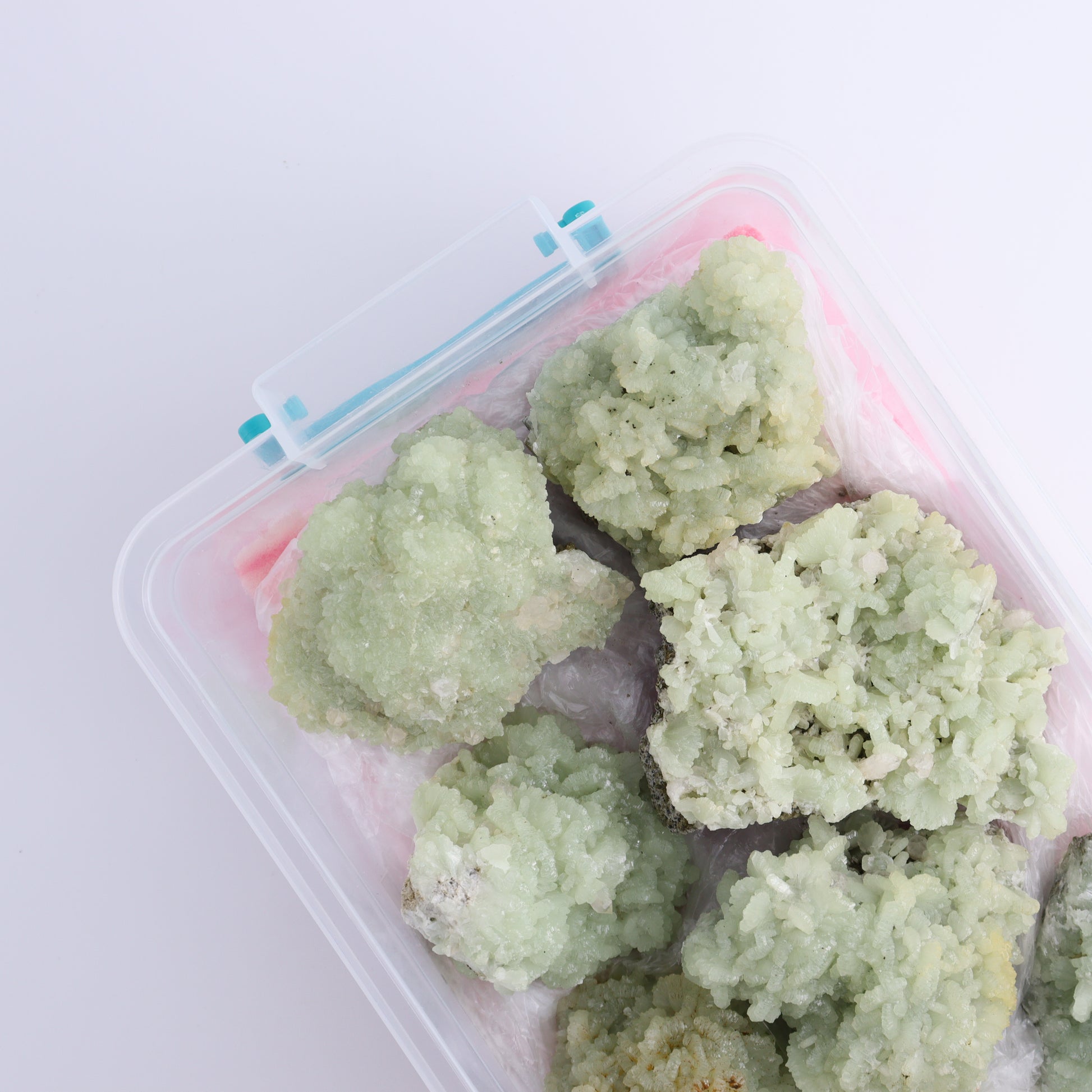 Prehnite Flat from Morocco - Expert Wholesale and Supplier of Wholesale Crystals & Bulk Gemstones, ["Clusters","Flats","Morocco","Prehnite"]