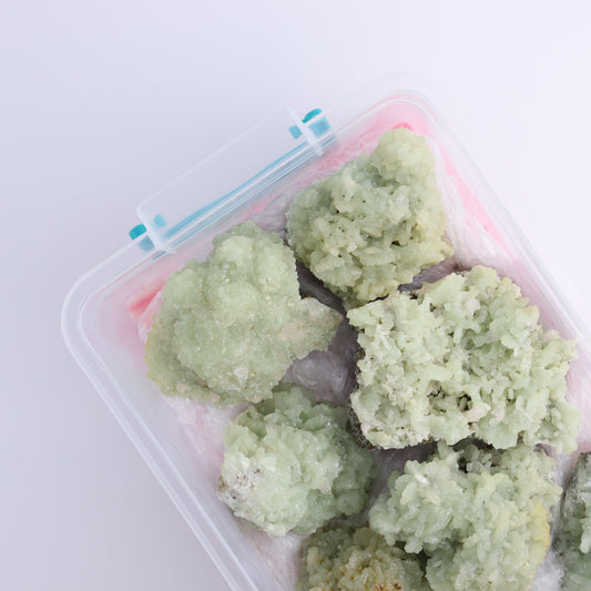 Prehnite Flat from Morocco - Expert Wholesale and Supplier of Wholesale Crystals & Bulk Gemstones, ["Clusters","Flats","Morocco","Prehnite"]