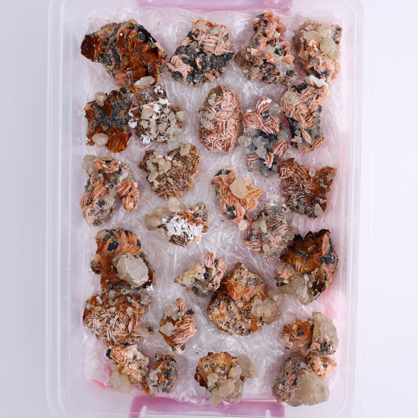 Cerussite Barite from Morocco Flat - Expert Wholesale and Supplier of Wholesale Crystals & Bulk Gemstones, ["Cerussite Barite","close_70","Flats","Morocco"]