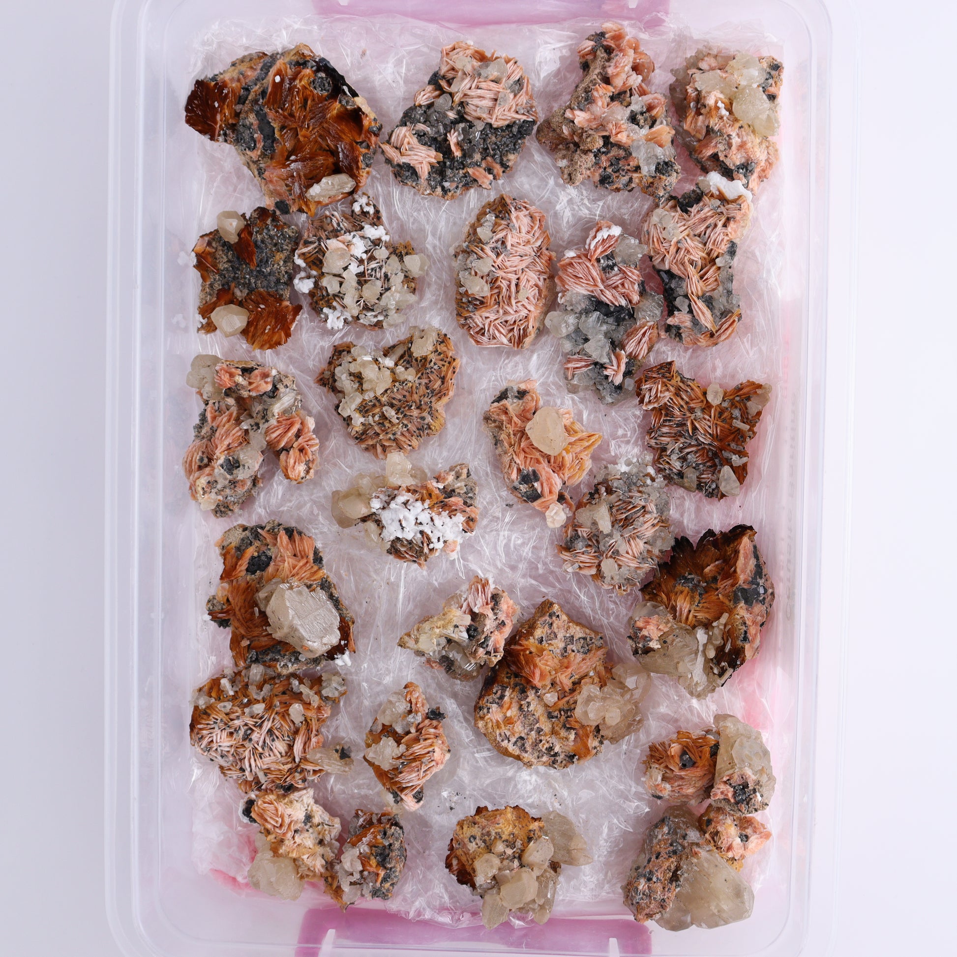 Cerussite Barite from Morocco Flat - Expert Wholesale and Supplier of Wholesale Crystals & Bulk Gemstones, ["Cerussite Barite","close_70","Flats","Morocco"]