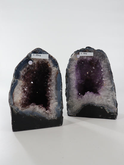 Amethyst Cathedrals Set of 2 - Expert Wholesale and Supplier of Wholesale Crystals & Bulk Gemstones, []