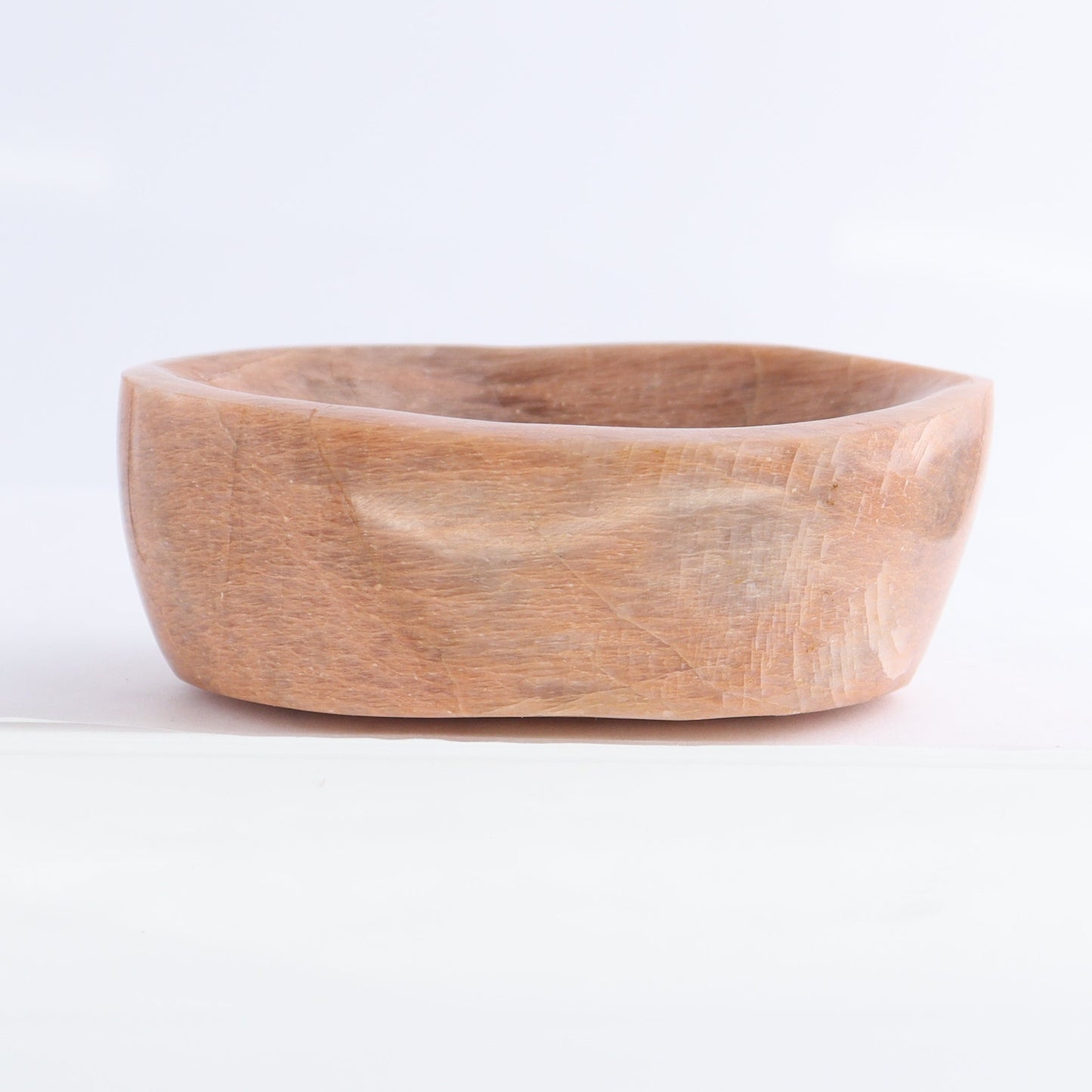 Peach Moonstone Bowl Set of 4 - Expert Wholesale and Supplier of Wholesale Crystals & Bulk Gemstones, ["bowl","Bowls","Peach Moonstone"]