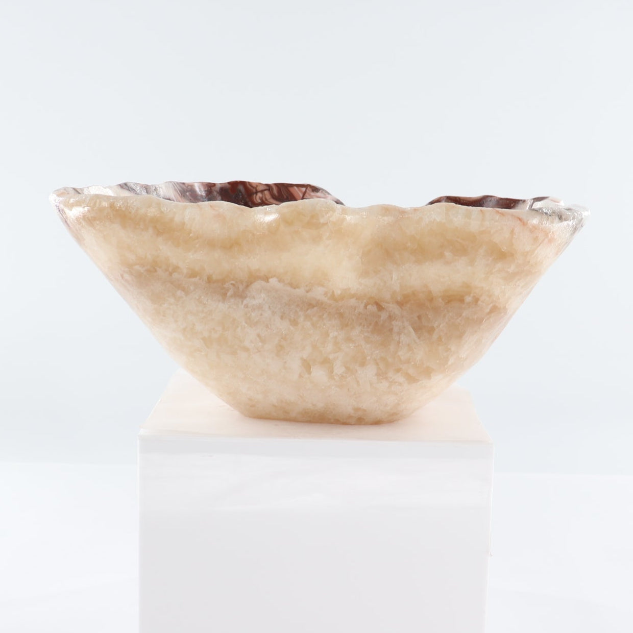 Mexican Onyx/Calcite Bowl 16"
