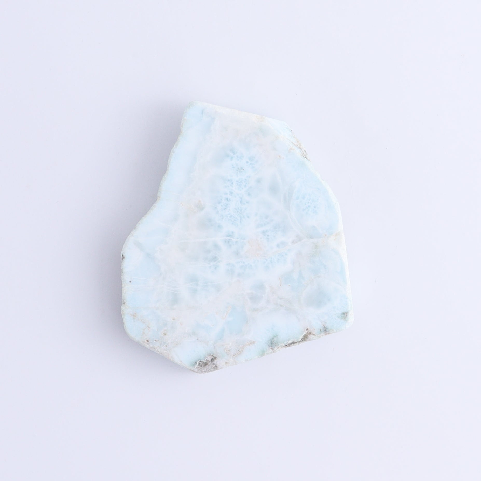 Larimar Slices Set of 4 - Expert Wholesale and Supplier of Wholesale Crystals & Bulk Gemstones, ["Larimar","Slices and Slabs"]