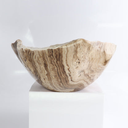 Mexican Onyx/Calcite Bowl 14"