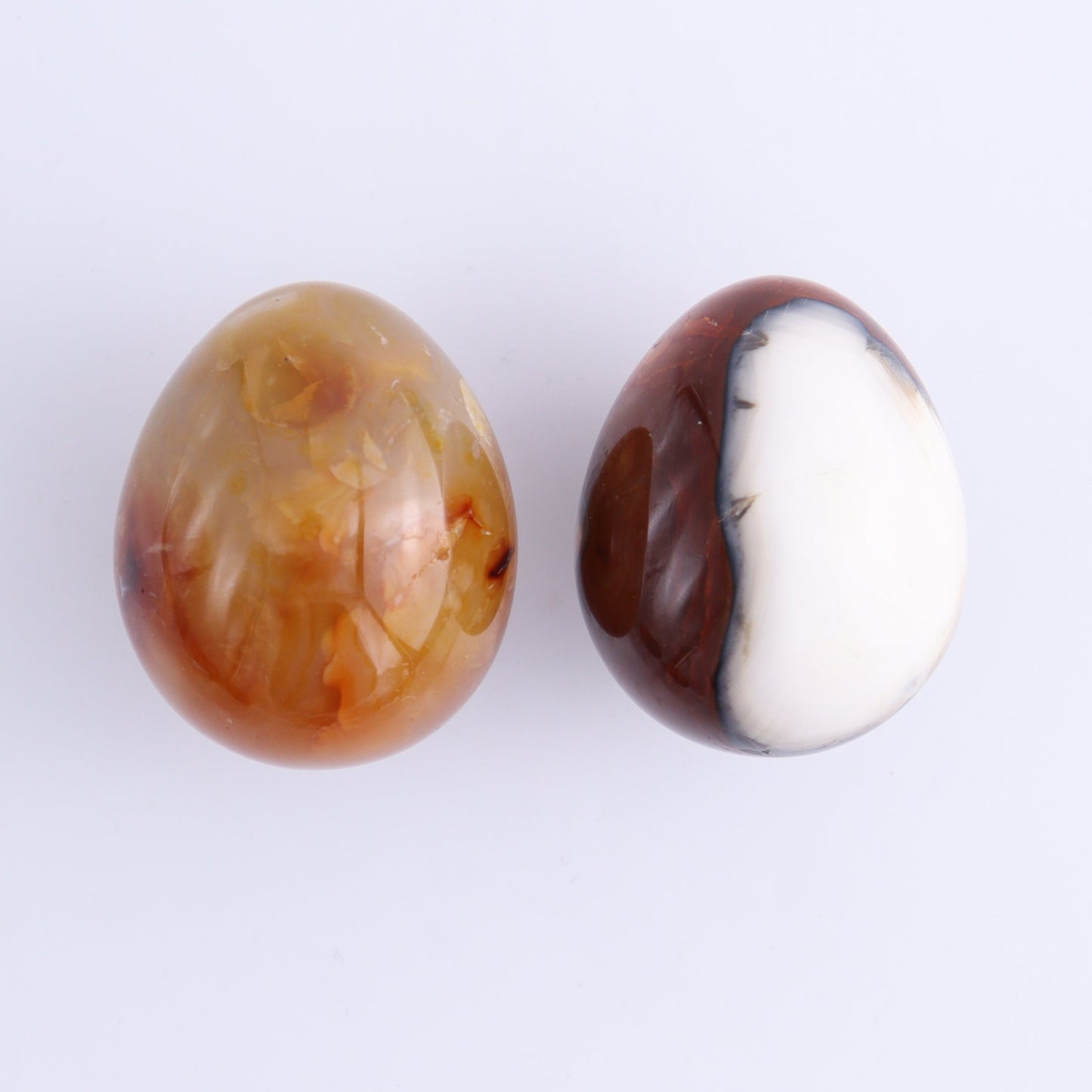 Carnelian Eggs Set of 12 - Expert Wholesale and Supplier of Wholesale Crystals & Bulk Gemstones, ["carnelian","Eggs","Madagascar"]