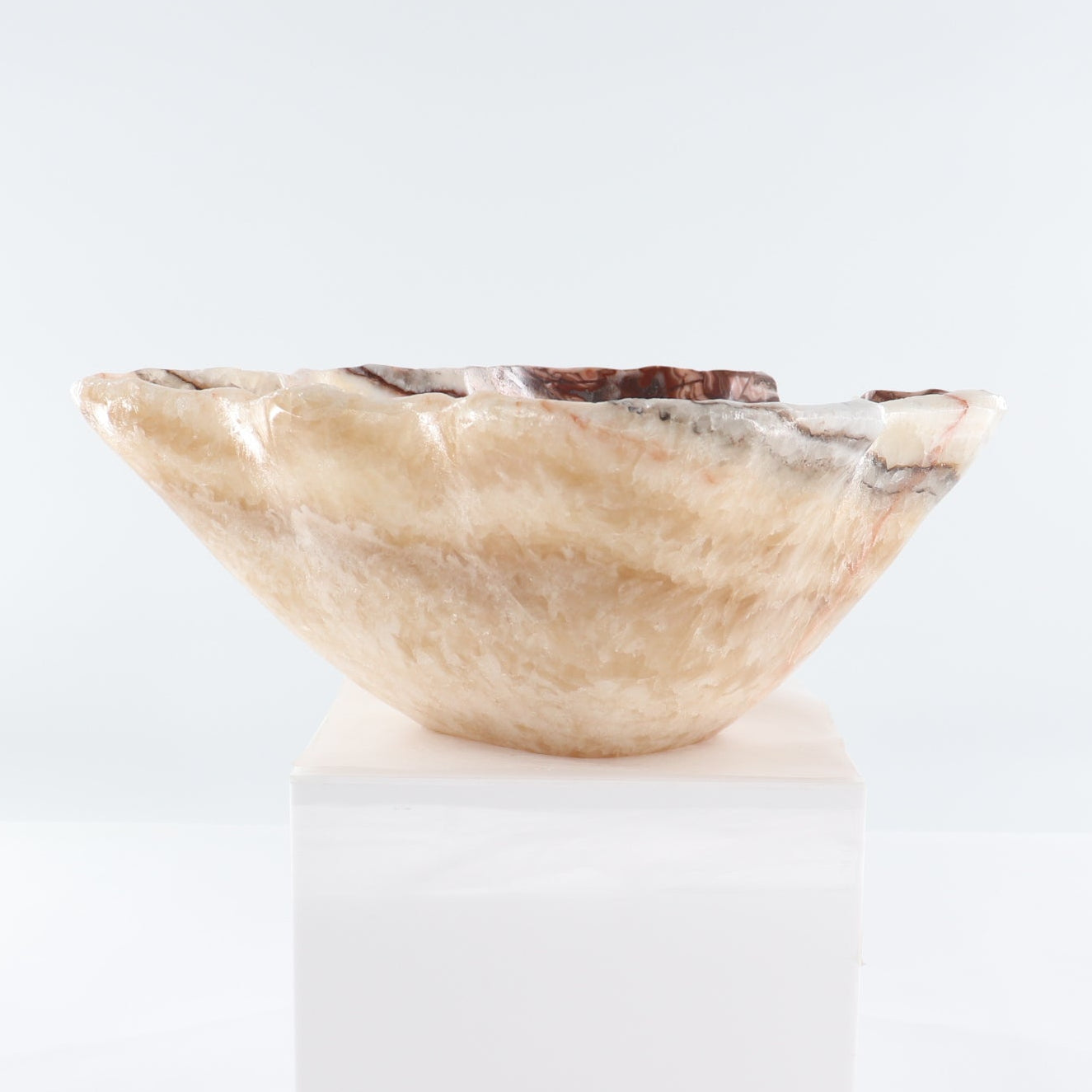 Mexican Onyx/Calcite Bowl 16"