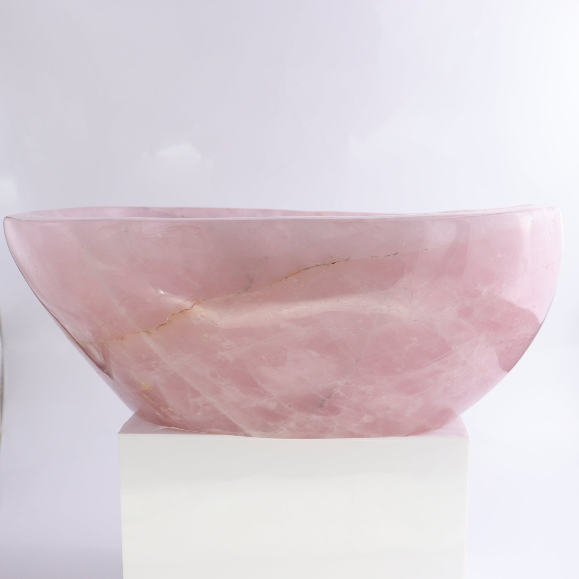 Rose Quartz Bowl - Expert Wholesale and Supplier of Wholesale Crystals & Bulk Gemstones, ["Bowls","Rose Quartz"]