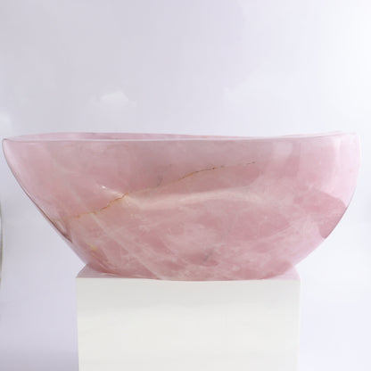 Rose Quartz Bowl - Expert Wholesale and Supplier of Wholesale Crystals & Bulk Gemstones, ["Bowls","Rose Quartz"]