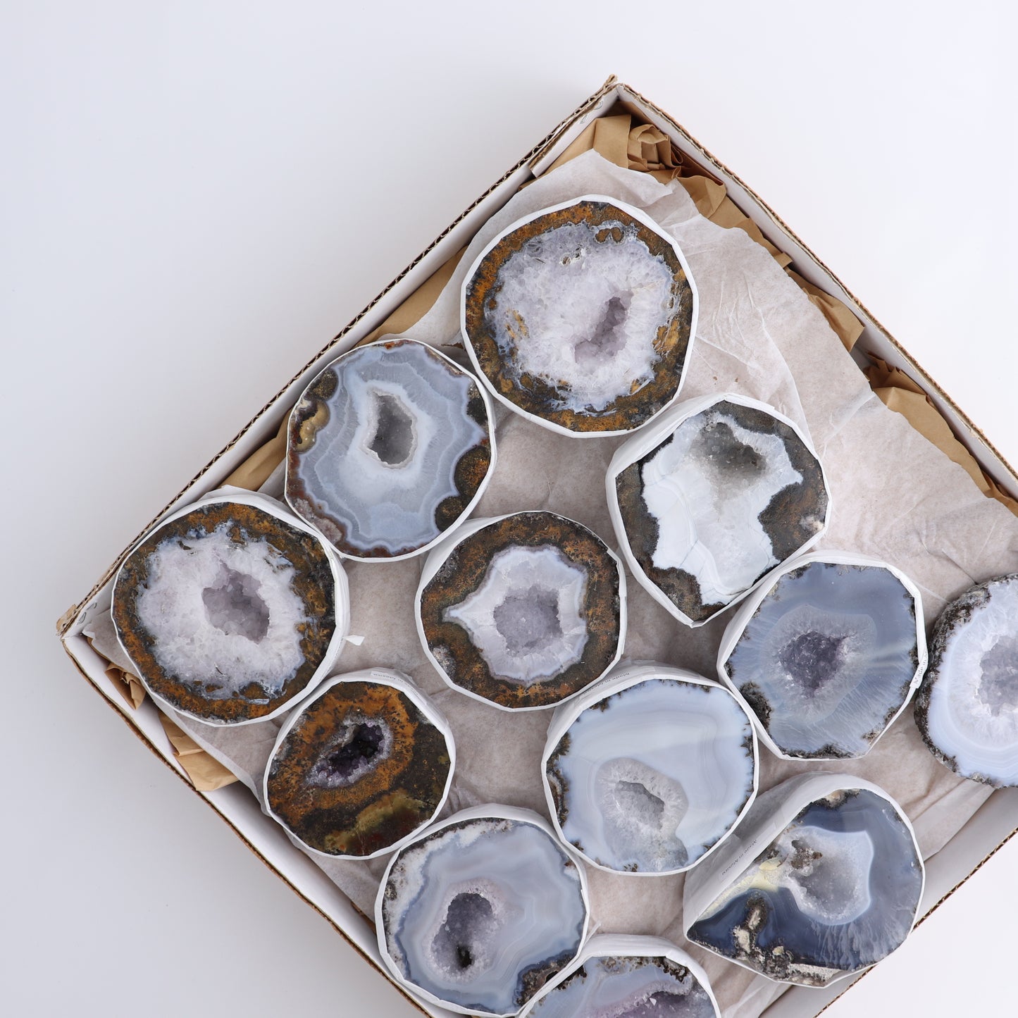 Las Choyas Geodes Set of 12