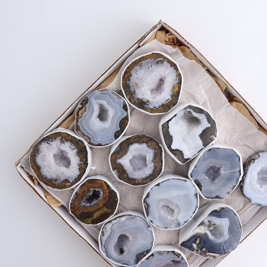 Las Choyas Geodes Set of 12