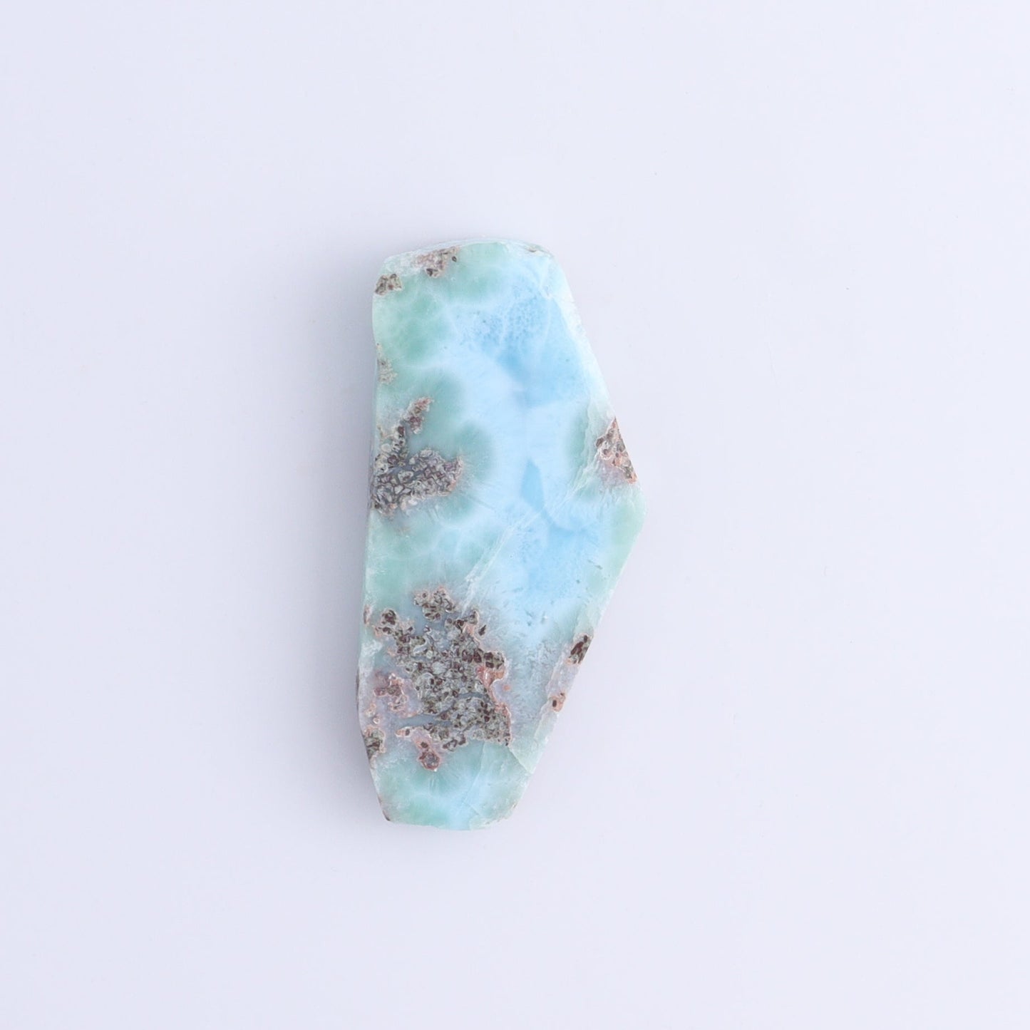 Larimar Slices Set of 4 - Expert Wholesale and Supplier of Wholesale Crystals & Bulk Gemstones, ["Larimar","Slices and Slabs"]