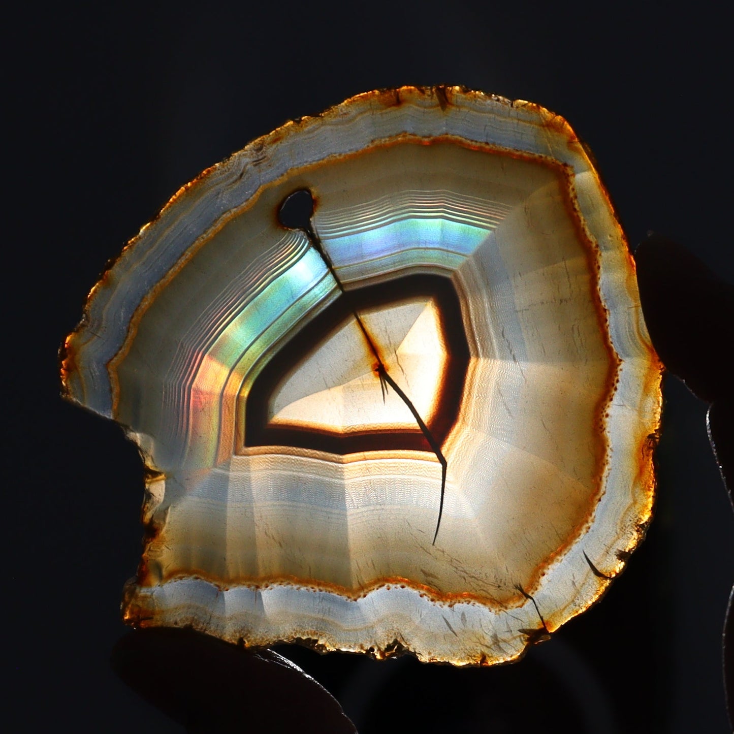 Iris Agate Slices Set of 6 - Expert Wholesale and Supplier of Wholesale Crystals & Bulk Gemstones, ["Agate","Iris Agate","Slices and Slabs"]
