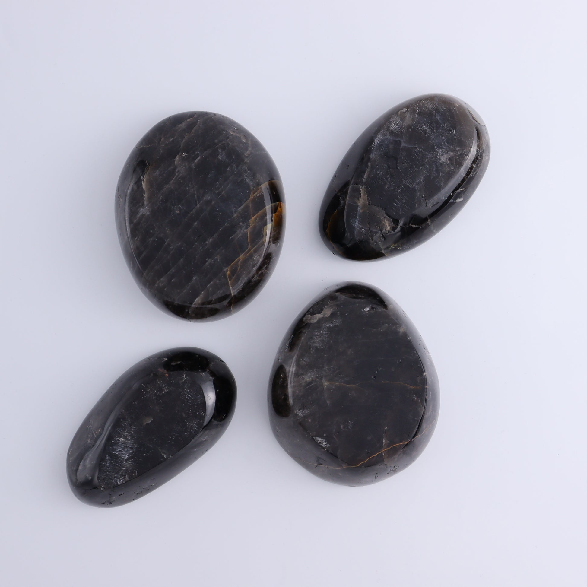 Smoky Quartz Small Bowls Set of 4 - Expert Wholesale and Supplier of Wholesale Crystals & Bulk Gemstones, ["Quartz","Smoky Quartz"]