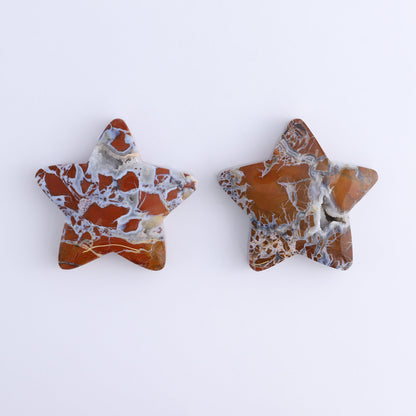 Brecciated Jasper Stars Set of 11 - Expert Wholesale and Supplier of Wholesale Crystals & Bulk Gemstones, ["Brecciated Jasper","Indonesia","stars"]