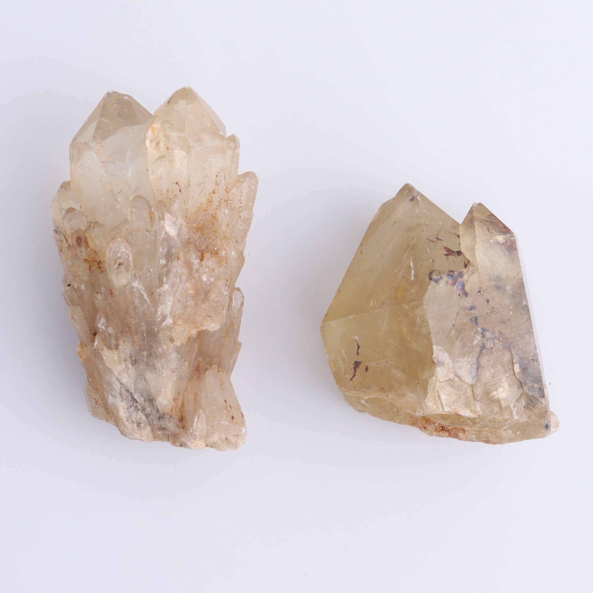 Imperfect Citrine Points Set of 6 - Expert Wholesale and Supplier of Wholesale Crystals & Bulk Gemstones, ["Citrine","Points","Rough","Roughs"]