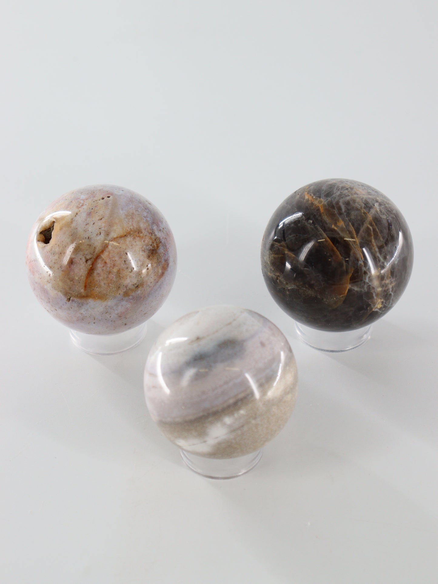 Fancy Jasper Spheres Set of 12 - Expert Wholesale and Supplier of Wholesale Crystals & Bulk Gemstones, []