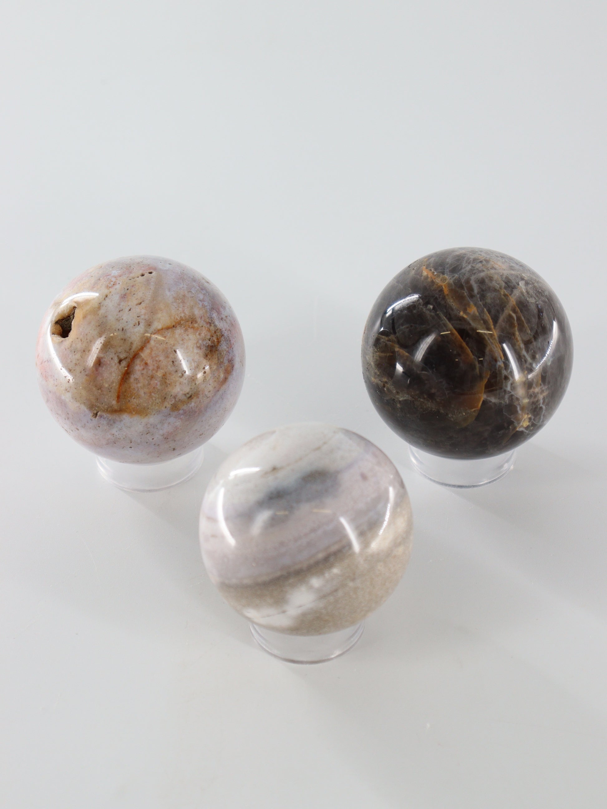 Fancy Jasper Spheres Set of 12 - Expert Wholesale and Supplier of Wholesale Crystals & Bulk Gemstones, []