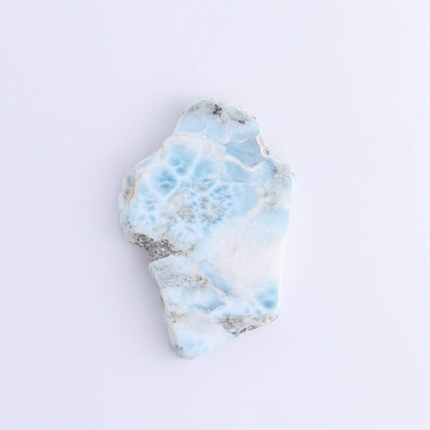 Larimar Slices Set of 4 - Expert Wholesale and Supplier of Wholesale Crystals & Bulk Gemstones, ["Larimar","Slices and Slabs"]