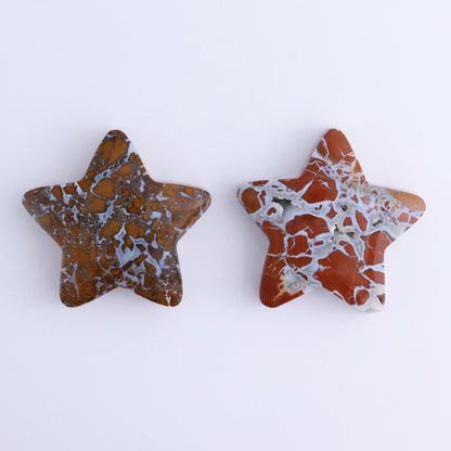 Brecciated Jasper Stars Set of 11 - Expert Wholesale and Supplier of Wholesale Crystals & Bulk Gemstones, ["Brecciated Jasper","Indonesia","stars"]