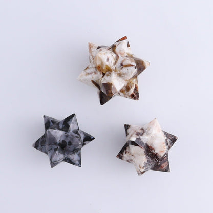 Mixed Stones Stars Set of 14 - Expert Wholesale and Supplier of Wholesale Crystals & Bulk Gemstones, ["jasper","Quartz","Rose Quartz","stars"]