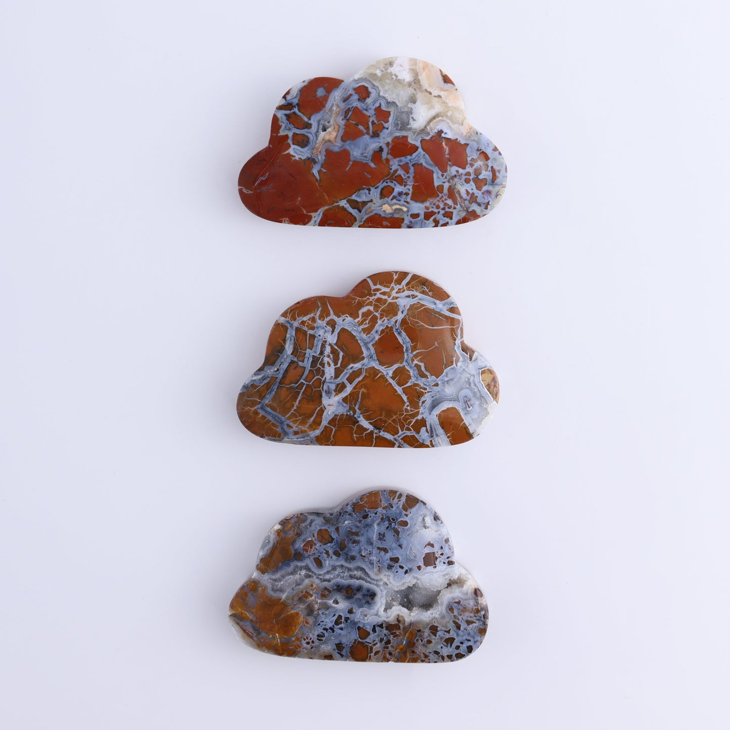 Brecciated Jasper Clouds Set of 11