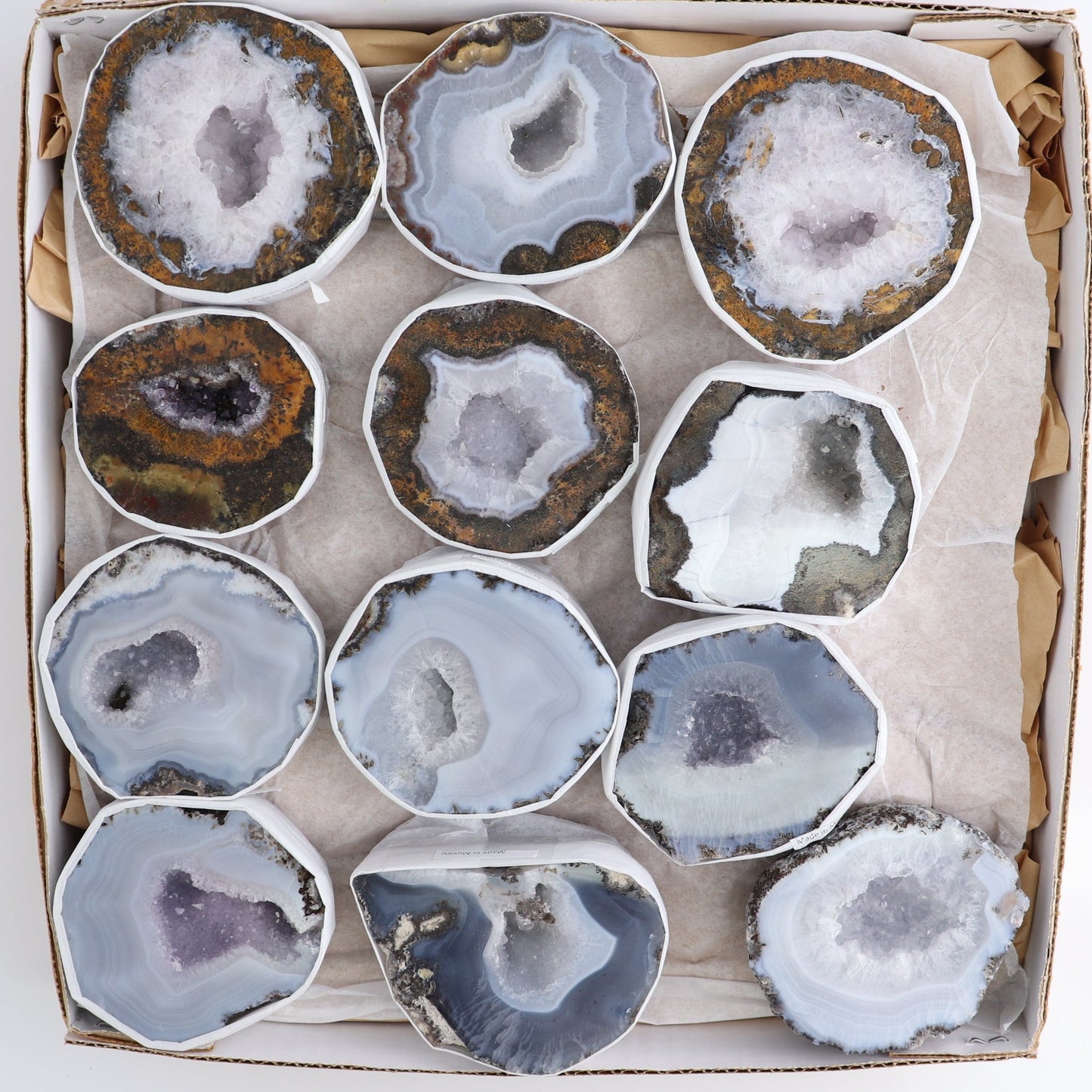Las Choyas Geodes Set of 12