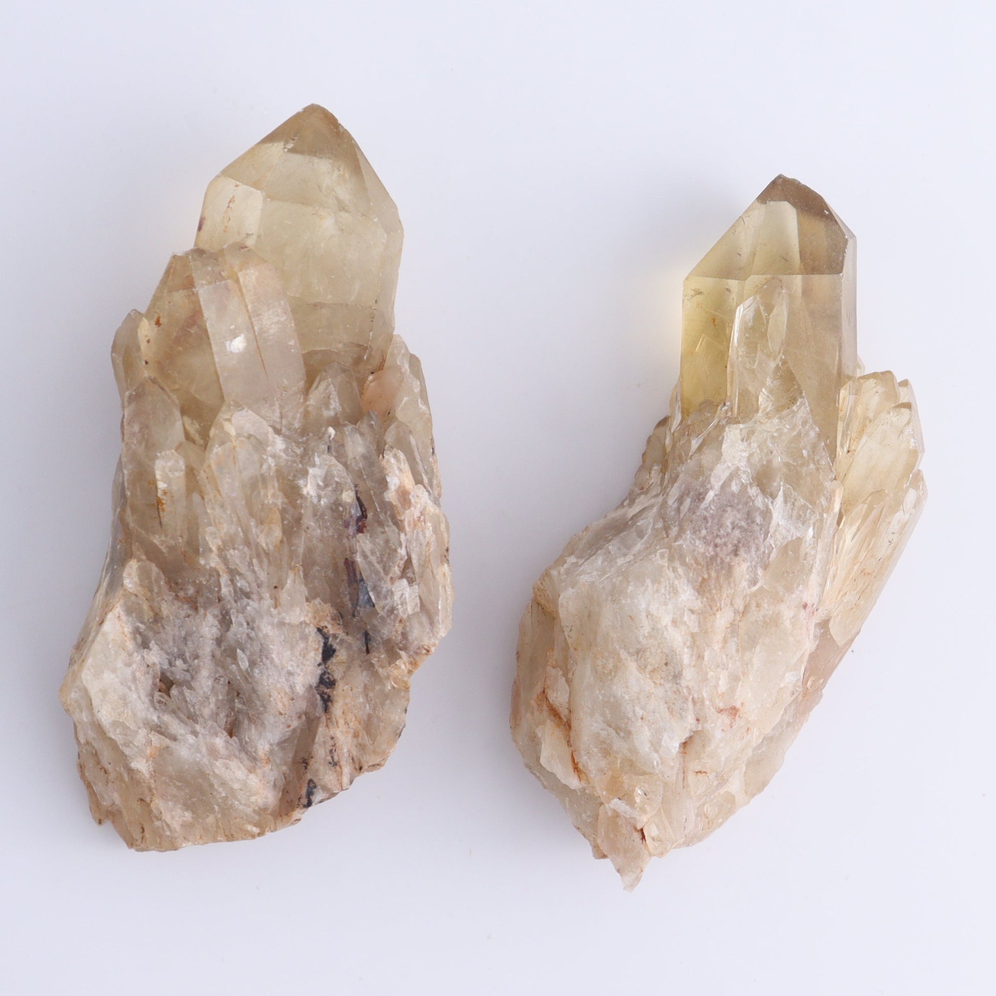 Imperfect Citrine Points Set of 6 - Expert Wholesale and Supplier of Wholesale Crystals & Bulk Gemstones, ["Citrine","Points","Rough","Roughs"]