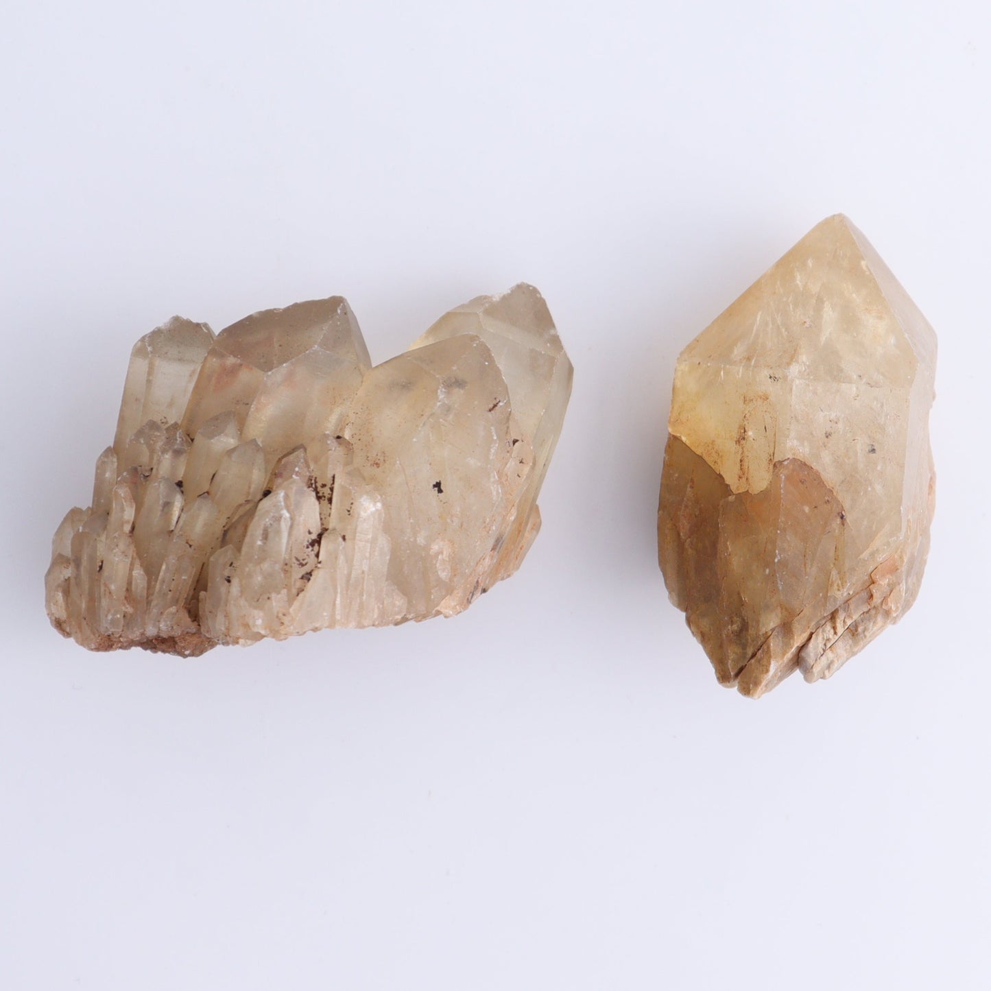 Imperfect Citrine Points Set of 6 - Expert Wholesale and Supplier of Wholesale Crystals & Bulk Gemstones, ["Citrine","Points","Rough","Roughs"]