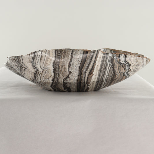 Zebra Onyx Bowl | Mi Esperanza Minerals | Supplier of Crystals and Onyx