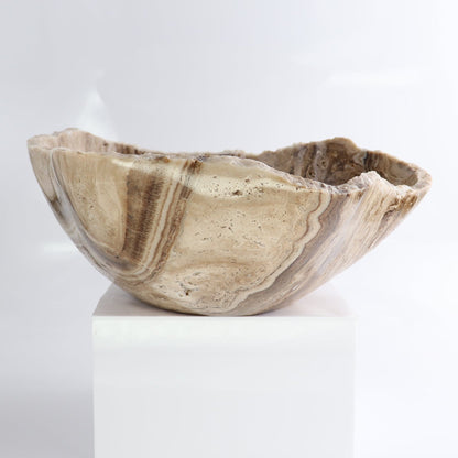 Mexican Onyx/Calcite Bowl 14"