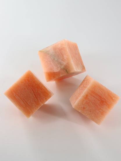 Calcite Standing Cubes Set of 3