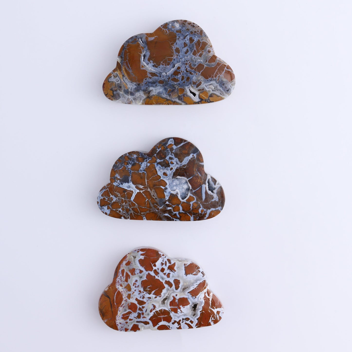 Brecciated Jasper Clouds Set of 11