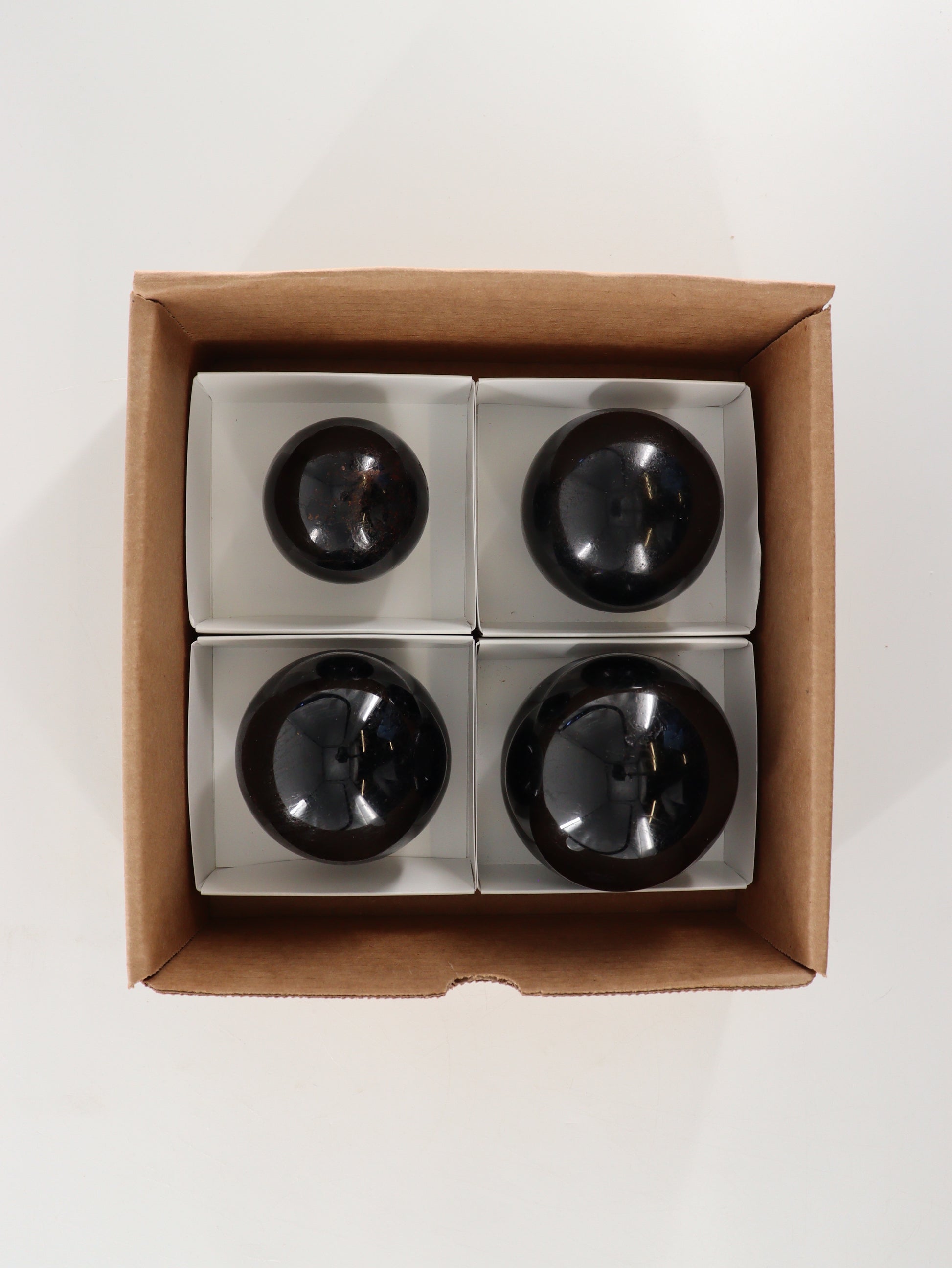 Tourmaline Spheres Set of 4 - Expert Wholesale and Supplier of Wholesale Crystals & Bulk Gemstones, []